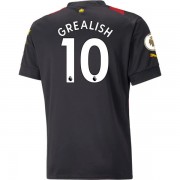 maillot de foot Premier League Manchester City 2022-23 Jack Grealish 10 maillot extérieur..